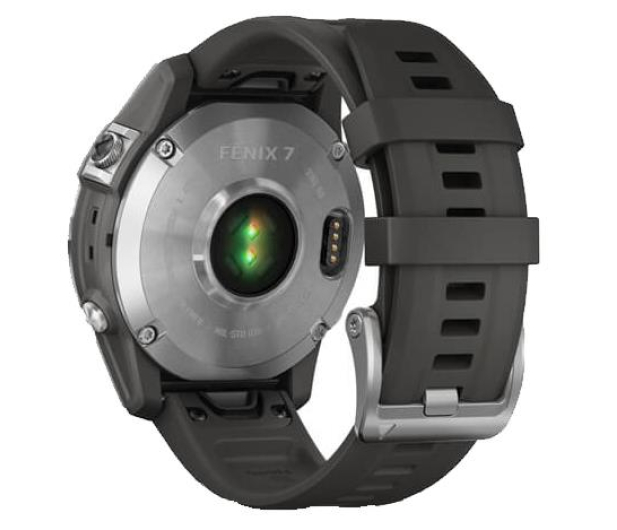 Garmin fenix 7 srebrny z grafitowym paskiem - 715174 - zdjęcie 3